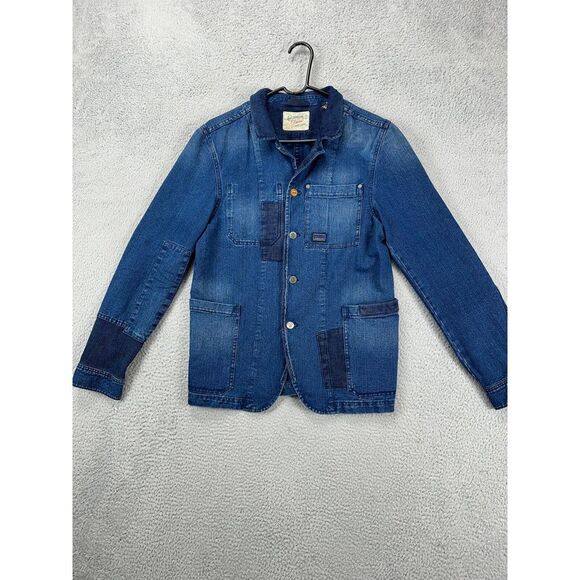 Scotch & Soda Blue Denim Jacket - Picture 3 of 16